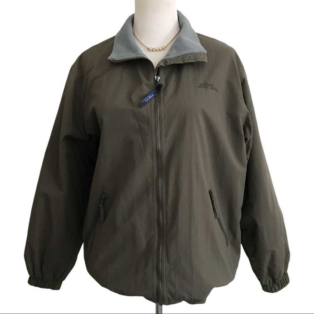 L.L. Bean Vintage Three Season Fleece Lined Jacket